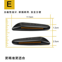 Indicateur de clignotant dynamique LED pour BMW E81 E82 E87 E88 E90 E91 E92 E93 E46 M3 E60 E61 1 3 5 X Series