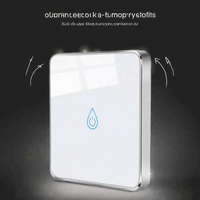 Panneau tactile intelligent pour éclairage domestique, compatible avec l'application, 1 à 4 voies, norme EU/UK, compatible Zigbee, WiFi, en aluminium