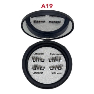 Nouveauté 2026 Demi-<span class=keywords><strong>cils</strong></span> <span class=keywords><strong>magnétiques</strong></span> quantiques sans colle ni eye-liner, bande souple, effet œil de renard, réutilisables, cruelty-free - Product Image 3