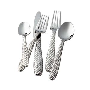 Cible Vintage Style Argent Couverts En Relief Poignée Argent Élégant Dessus De Table Couverts Ensemble De Couverts Élégant - Product Image 2