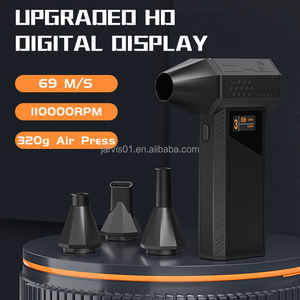 מפוח תעשייתי חדש לשנת 2026, 12V DC, בקר מהירות ללא מברשות, מפוח אוויר אלחוטי דגם X3 PRO, 95x144.2x40.4 מ\\\"מ, לרכב - Product Image 2