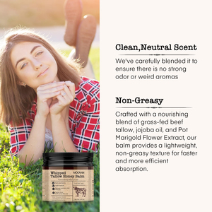 <span class=keywords><strong>Crema</strong></span> de sebo de <span class=keywords><strong>absorción</strong></span> <span class=keywords><strong>rápida</strong></span> de etiqueta privada, sebo de ternera batida alimentado con hierba con <span class=keywords><strong>crema</strong></span> <span class=keywords><strong>Hidratante</strong></span> <span class=keywords><strong>Corporal</strong></span> facial de miel - Product Image 3