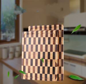 Planche à découper planche à découper de cuisine planche à découper en hêtre pelle à légumes ronde couteau en bois massif planche à découper collante - Product Image 5