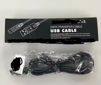 Câble de charge USB durable de 1.8M pour ligne de chargeur rapide de contrôleur PS4 avec logo pour P4 Gamped