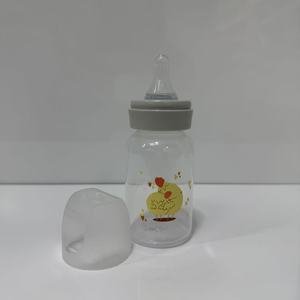 Muestra Gratuita de Biberón de Silicona PP Personalizado de 120 ml, Libre de BPA, Diseño de Cuello Ancho, Flujo Variable, para Bebés de 0 a 12 Meses - Product Image 3
