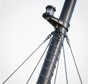 Tissu en fibre de carbone tricoté léger et résistant à l'abrasion 120 GSM pour accessoires de plein air pour garçons - Product Image 2