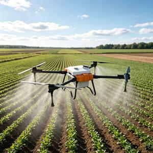 Drones agricoles de pulvérisation 70L, charge rapide 18S, pulvérisateur centrifuge, radar d'évitement d'obstacles, UAV agricole pliable - Product Image 1