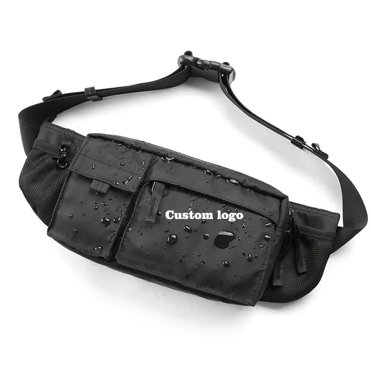 2022 men waterproof waist bag running belt bag women hiking bum bag fanny pack