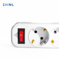 Prises intelligentes UK 16A 3 sorties, adaptateur de voyage multi-prises universel international pour la maison