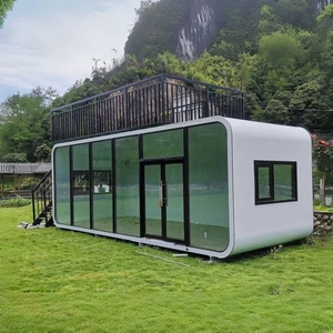 Serres préfabriquées Chine, maison préfabriquée moderne, mini-maison modulaire de 20 pieds, cabane de villégiature, maison de vacances - Product Image 5