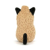 Peluche chat amusant sur le thème d'Halloween, en coton PP, mignonne et confortable, cadeau créatif pour la rentrée scolaire et les anniversaires