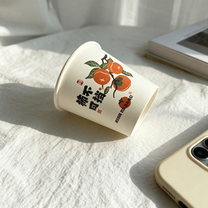 Vaso de Papel de Doble Pared para Alimentos, con Logotipo Personalizado, para Bebidas Calientes, Café para Llevar, Venta al Por Mayor - Product Image 3