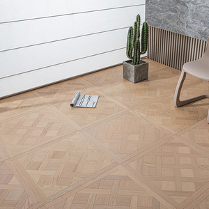 Parquet Versailles en chêne brossé multicouche imperméable, qualité AB, antidérapant, durable, T&G 450mm 600mm 800mm 1000mm, pour salle à manger - Product Image 2