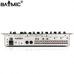 Aoshen ชั้นมิกเซอร์ดีเจ5ช่องติดตั้งได้กับไมโครโฟน3แบนด์ EQ และ crossfader แบบเปลี่ยนได้พร้อมรีเวิร์ส - Product Image 4