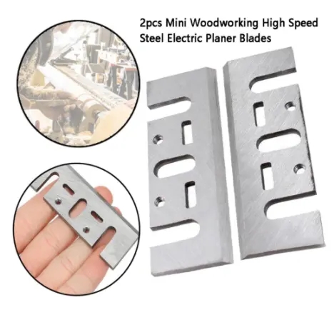 Сменные электрические рубанки, запасные высокоскоростные стальные мини-деревообрабатывающие, для резки древесных плит, портативный 1900B