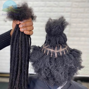 Extensions de <span class=keywords><strong>cheveux</strong></span> humains Remy indiens pour tresses torsadées, dreadlocks, style afro - Product Image 2