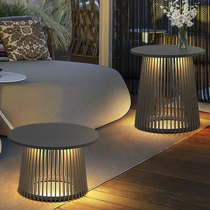 <span class=keywords><strong>Solar</strong></span> 16 Colores Cambio Exterior Carga Led Muebles Led Mesa - Product Image 5