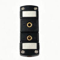 Connecteur Thermocouple Type J Mini Mâle-Femelle en Plastique, Adaptateur de Prise Thermique pour Appareil de Mesure de Température