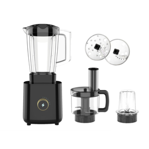 Mixeur alimentaire professionnel compact à faible consommation d'énergie, pour usage commercial et domestique, lames en acier inoxydable, 2 vitesses, pot en verre HF-918 - Product Image 1