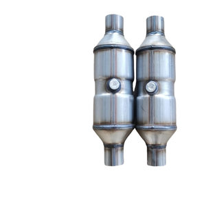 Evrensel 2.5 inç OBD üç yönlü katalitik konvertör Euro 2 egzoz arıtma modeli evrensel ambalaj ile - Product Image 4