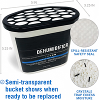 Boîte déshumidificatrice personnalisée OEM ODM, absorbeur d'humidité à charbon actif, jetable, anti-fuite, pour bateaux, camping-cars, vente en gros, usage domestique