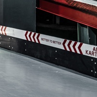 Piste de Karting à revêtement en résine, produit de qualité supérieure, accessoires de piste pour Karting, sortie d'usine