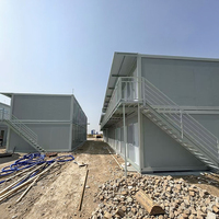 Maisons préfabriquées en acier de haute qualité à faible coût, fabrication sur mesure, maison conteneur facile à assembler