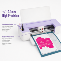 Plotter de corte de vinilo inteligente mini Bluetooth DIY al por mayor para pegatinas y manualidades HTV, precio de fábrica, plotter de 12 pulgadas