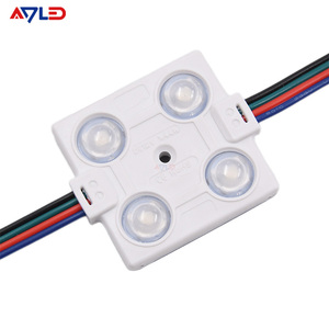 ADLED 1.44W RGB <b>Light</b> 4Lens 5050 LED Module Outdoor Full Color Injection Channel <b>Letter</b> Mini <b>Lights</b> Led Modules IP67 12V RGB LED - Product Image 1