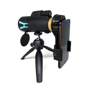 Melhor Monocular Long Range 12x50 16x52 18x62 40x60 Telescópio Monocular Telefone