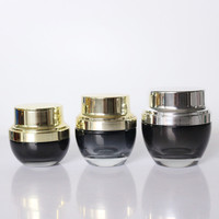 Pot vide vide en verre pour cosmétiques, Pot à crème dépoli, conteneur de 50 Ml, emballage de cosmétiques, pour le soin de la peau