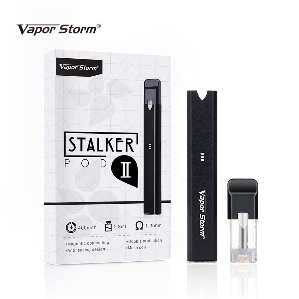 Vapor Storm Сталкер 2 комплекта картридж Pod системы 400 мАч 1.3ohm сетки катушки pod Комплект