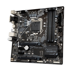 Carte mère de bureau Micro-ATX <span class=keywords><strong>GIGABYTE</strong></span> B460M DS3H V2 en gros, LGA1200, 128 Go, 4*DDR4, M.2 SATA pour processeurs Intel de 10e/11e génération B460 - Product Image 3