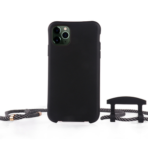 Correa Cruzada para Teléfono Móvil, <span class=keywords><strong>Funda</strong></span> Desmontable de TPU para <span class=keywords><strong>Iphone</strong></span> 14 15 16 Plus Pro Max Samsung S24 Ultra - Product Image 1