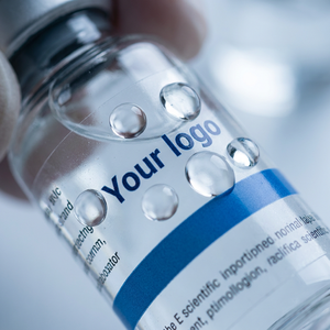 OEM custom brand <b>bottle</b>, full-color custom die-cut labels for 2ml 5ml <b>10ml</b> Laboratory Vials - Product Image 4
