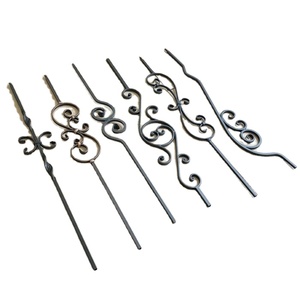 Jyd thanh lịch & Bền trong nhà/ngoài trời wrought sắt balusters trang trí cầu thang bộ phận cho lan can - Product Image 1
