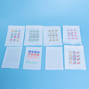 Patch anti-acné à l'aloe vera <span class=keywords><strong>Kit</strong></span> personnalisé hydrocolloïde Marque privée Patch hydrocolloïde en forme d'étoile pour enlever les boutons - Product Image 6