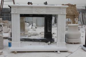 Oferta Especial: Revestimiento de <span class=keywords><strong>Chimenea</strong></span> de Mármol Natural, Diseño Moderno y Sencillo, Tamaño Personalizable, para Venta en Villas - Product Image 5