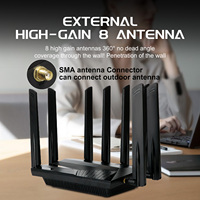 Desbloquear el módem SE06 5G con ranura Sim X62 MT7981 SA NSA Red celular WiFi 6 VPN de doble banda IMEI Modificar módems 5G
