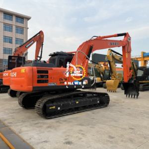 รถขุดตีนตะขาบฮิตาชิ ZX200-6 มือสองราคาถูก นำเข้าจากญี่ปุ่นแท้ น้ำหนัก 20 ตัน กำลังขุดสูง เครื่องยนต์ ปั๊มไฮดรอลิก และชิ้นส่วนหลักอื่นๆ - Product Image 2