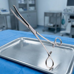 Pinces à éponges chirurgicales en acier inoxydable, instrument manuel pour la chirurgie générale, couleur personnalisée, fabriqué par ZUOL. - Product Image 3