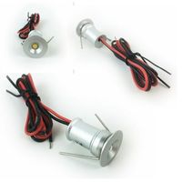 9 PACKS de lampes LED filaires en forme de rondelle, mini lampes encastrées pour armoire, luminaire spot