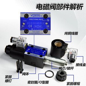 Vanne directionnelle solénoïde Yuken DSG-01 de Taïwan, vanne de direction hydraulique, 01-3C2/3C3/3C4/3C6, vannes hydrauliques de haute qualité - Product Image 4