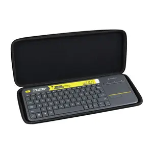 Hard EVA Travel Nylon Case fits Logitech K400 920-007119 Plus Wireless Touch Keyboard (Only Case)