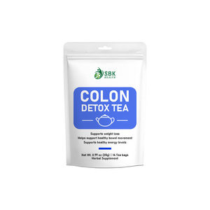 Customized Packaging Herbal Plant Extract Colon Detox Tea Weight Loss Detox Green Tea for Slimming Products Energy Boost - Product Image 1
