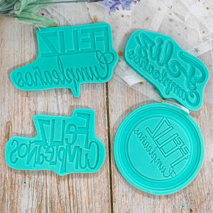 Letras en <span class=keywords><strong>español</strong></span> para decoración de Mousse, molde decorativo de silicona para Fondant, feliz cumpleaños, Chocolate, novedad - Product Image 3