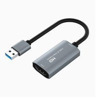 Carte de capture USB 3.0 pour vidéo haute définition 4K, téléphone portable de type C, ordinateur, console de jeu, caméra, streaming en direct, enregistrement