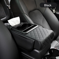 Accessoires intérieurs automobiles sur mesure, repose-bras pour console centrale, porte-mouchoirs, porte-gobelet, sac de rangement pour téléphone
