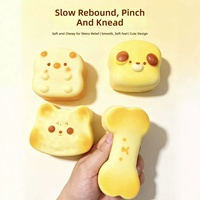 Jouet Squishy Animal en PU à Remontée Lente, Anti-Stress et Décompression, pour Adultes Unisexe, Vente en Gros, Province du Zhejiang