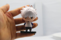 Figurines d'action en PVC H8CM (6 pièces = 1 ensemble) HXH pour décoration de bureau, tableau de bord de voiture, gâteau, cadeau d'anniversaire, ornements pour fans d'anime